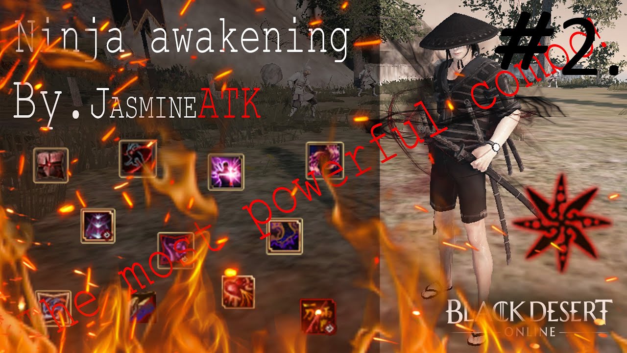 BDO Ninja awakening Combo! 1-1 #2