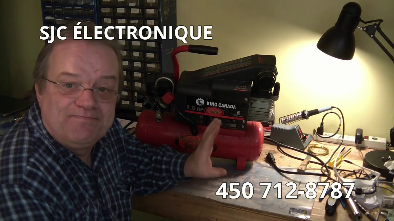 Compresseur à air King Canada - SJC Électronique