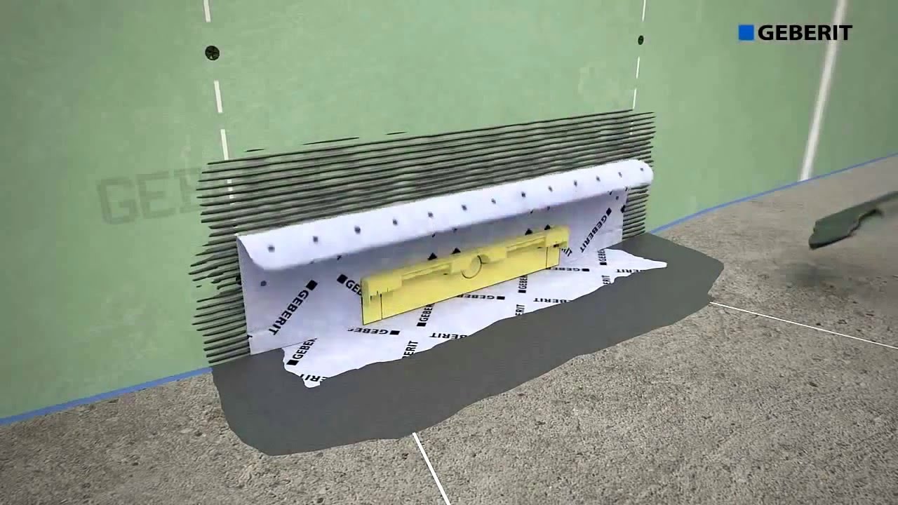 Geberit Wall Drain, Duofix трапы