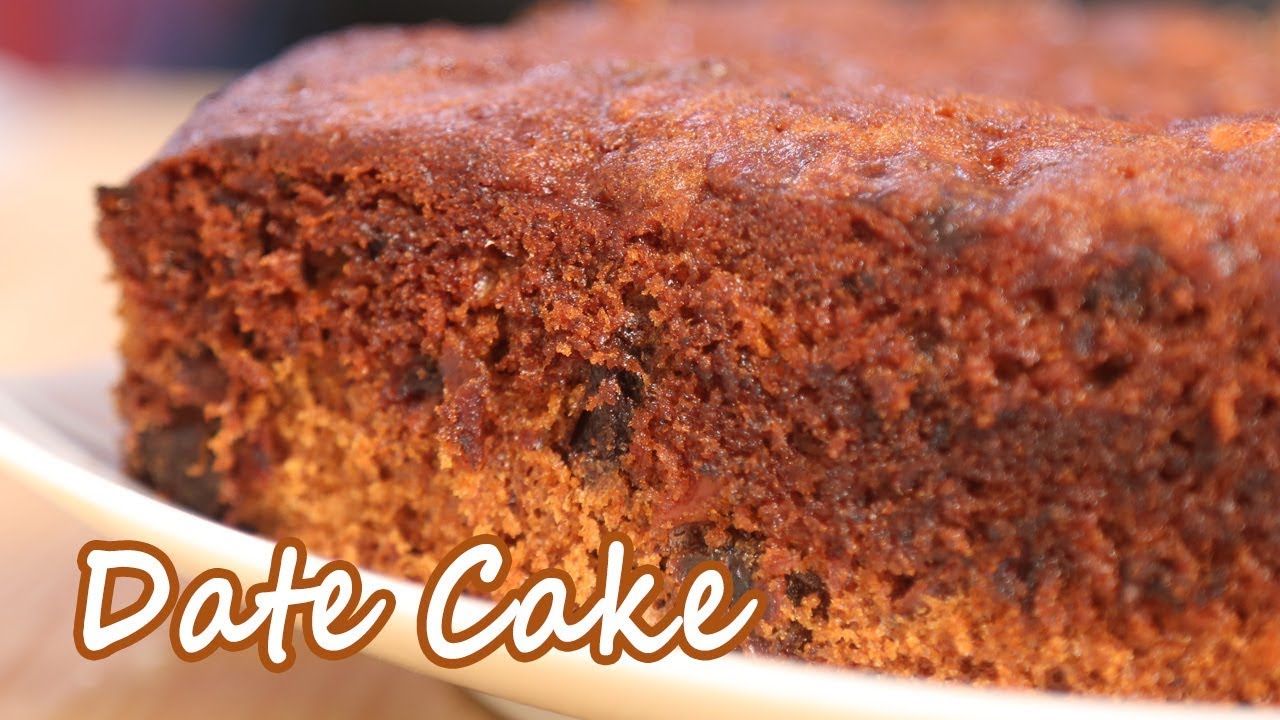 Date Cake | Mallika Joseph FoodTube