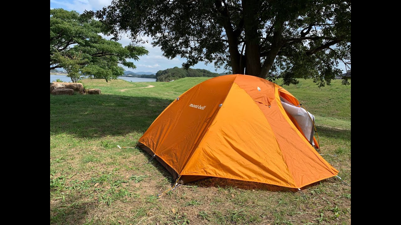 mont-bell クロノスドーム2型を試し張りしてみた。