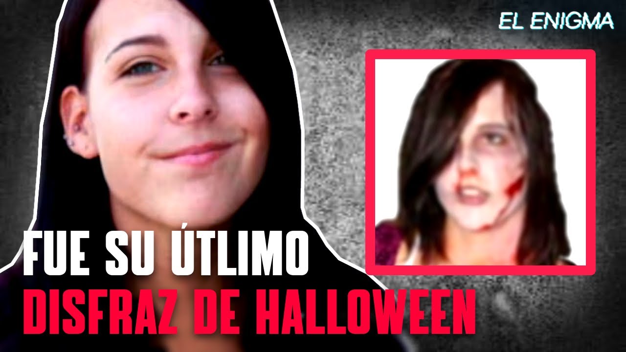 Salió disfrazada por Halloween y terminó en las vías del tren
