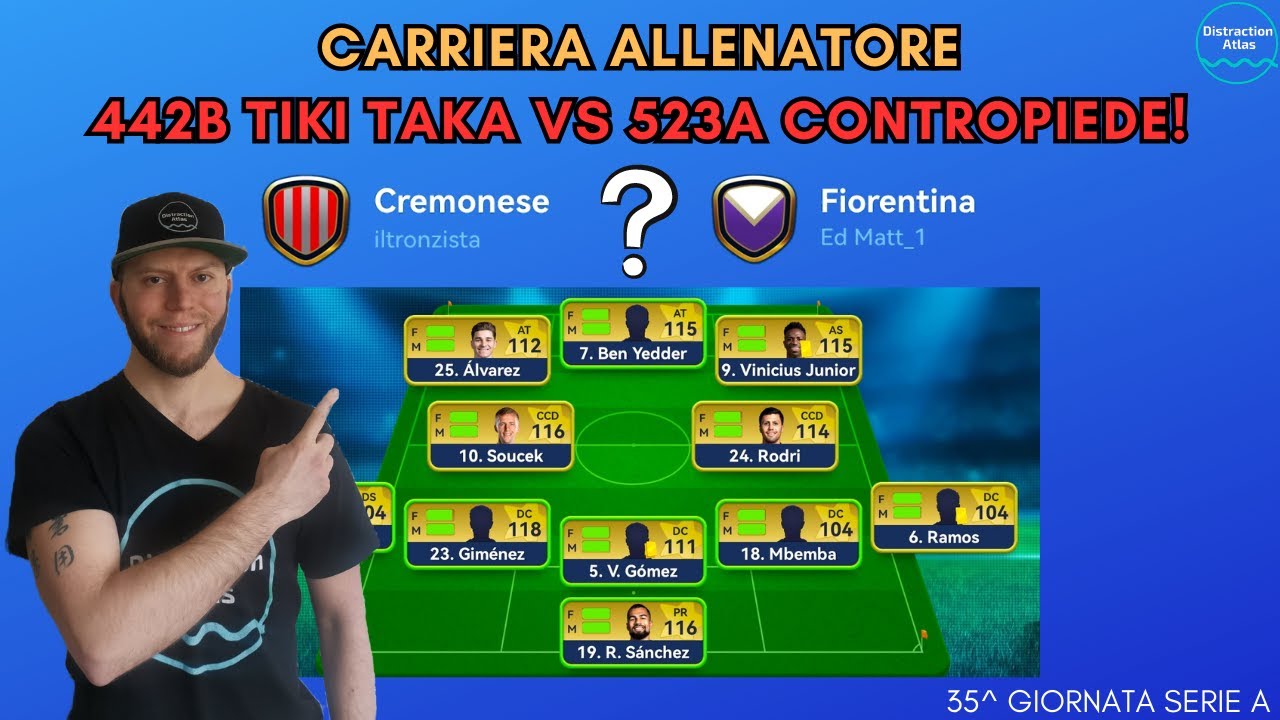 Come vincere SEMPRE su Online Soccer Manager 2023: 442B TIKI TAKA VS 523A Contropiede! 🔥