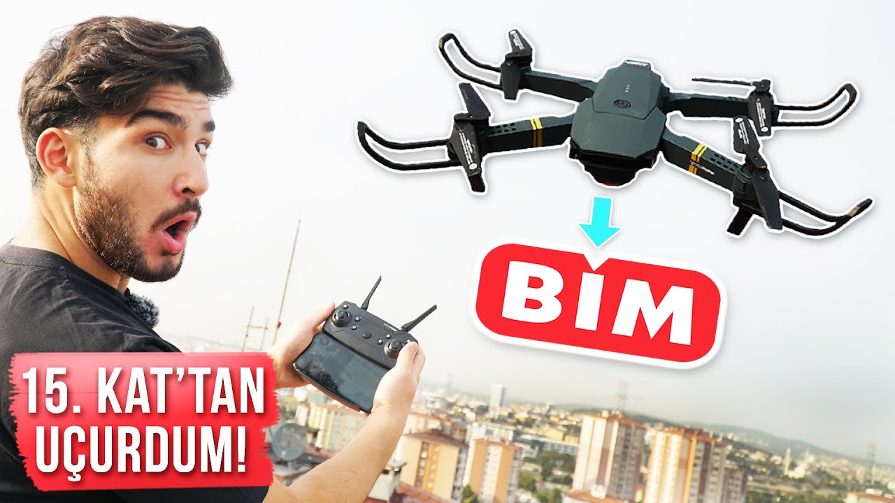 BİM'DEN DRONE ALDIM! (TAKLACI DRONE)