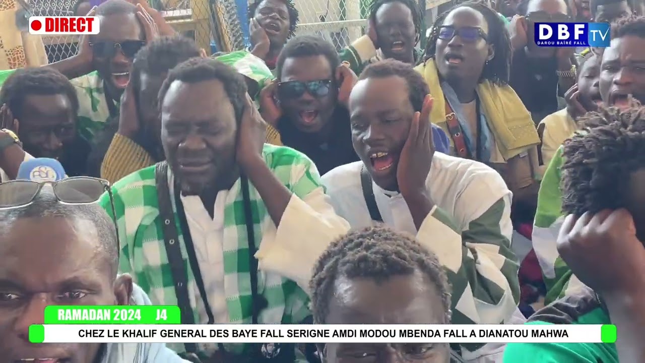 RAMADAN 2024 J4• ZIKROULAH RIDIAL BAYE FALL KENDE CHEZ LE KHALIF GENERAL DES BAYE FALL