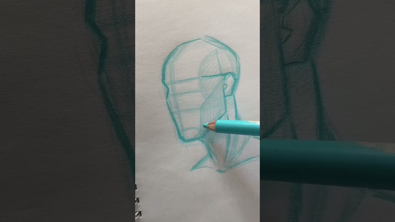 ✏️ TUTO : dessiner un portrait 3/4