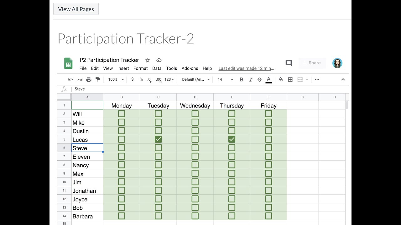 How to Embed an Editable Google Sheet into Canvas