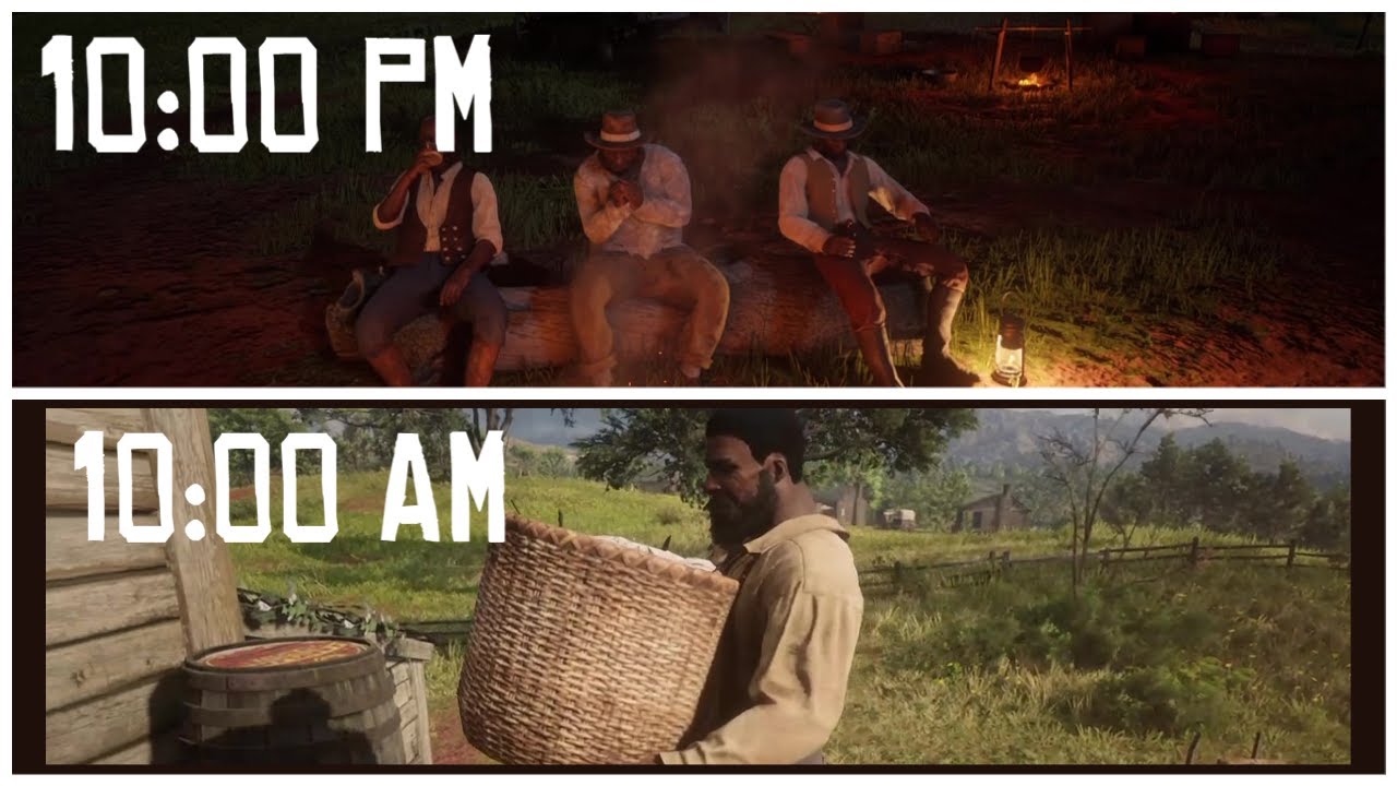 Day in the life of the RDR2 NPC's -  Easter Eggs and Secrets