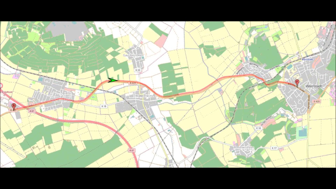 Autofahrt in Rheinhessen/AZ: Gau-Bickelheim ---:--- W&ouml;rrstadt