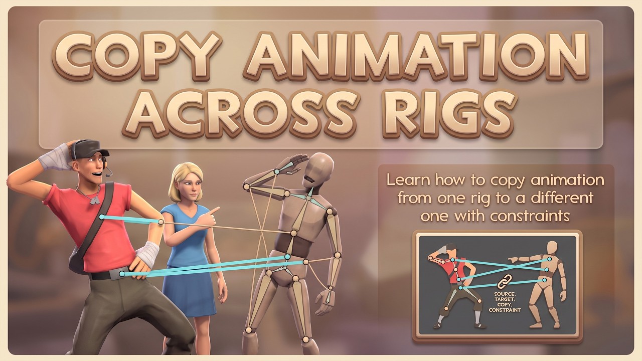 SFM How to: Copy Animation from Rig to Rig (Movement Transposition)
