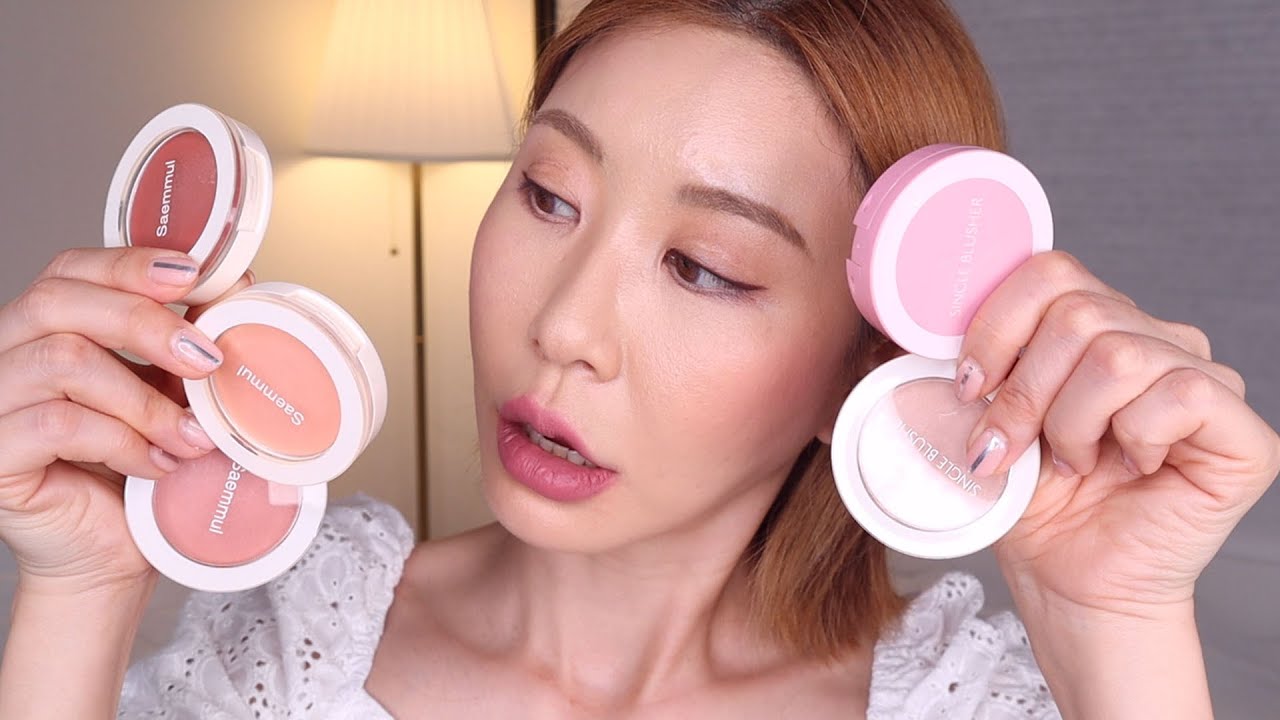 내돈내산!! #더샘(The SAEM) 매장직원이 뽑은 베스트 블러셔 5종 리뷰!! BEST BLUSHER FIVE OF THE SAEM COSMETICS.