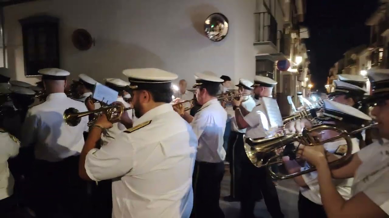 Hossana banda caído y Fuensanta Córdoba procesión virgen de la cabeza de Benameji