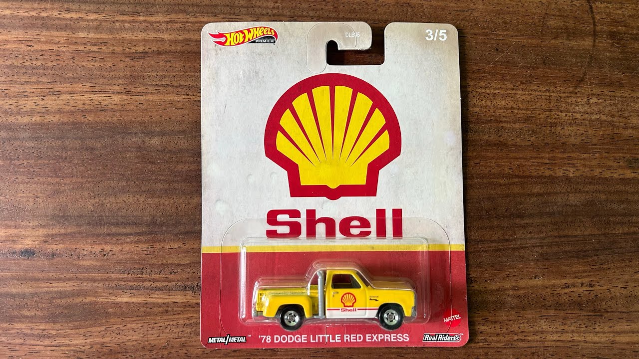 Hot Wheels Pop Culture: Vintage Oil 3/5-1978 Dodge Li’l Red Express Truck (Yellow)