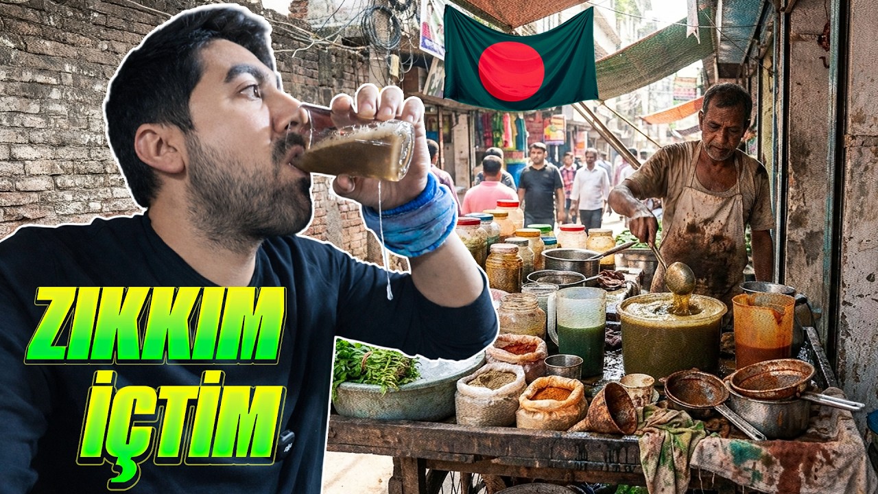 BANGLADEŞ'in TEMİZ Şehrine Geldim ama NE İÇTİM BÖYLE !! Fantastik Otobüs Yolculuğu 🇧🇩-7