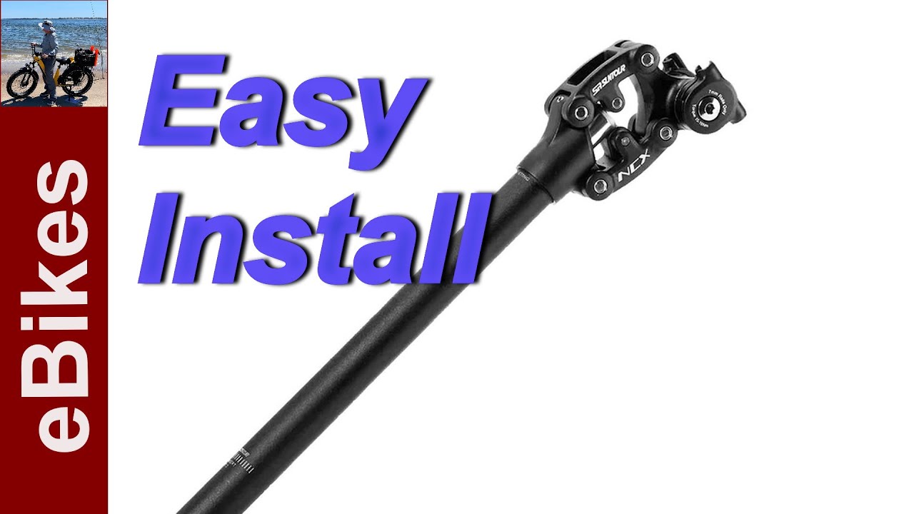 How To Install E Bike Suspension Seatpost