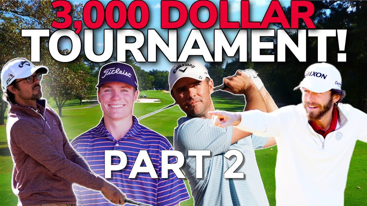 Golf PROS Play For 3,000 Dollars! The Christmas Classic (Part Two).