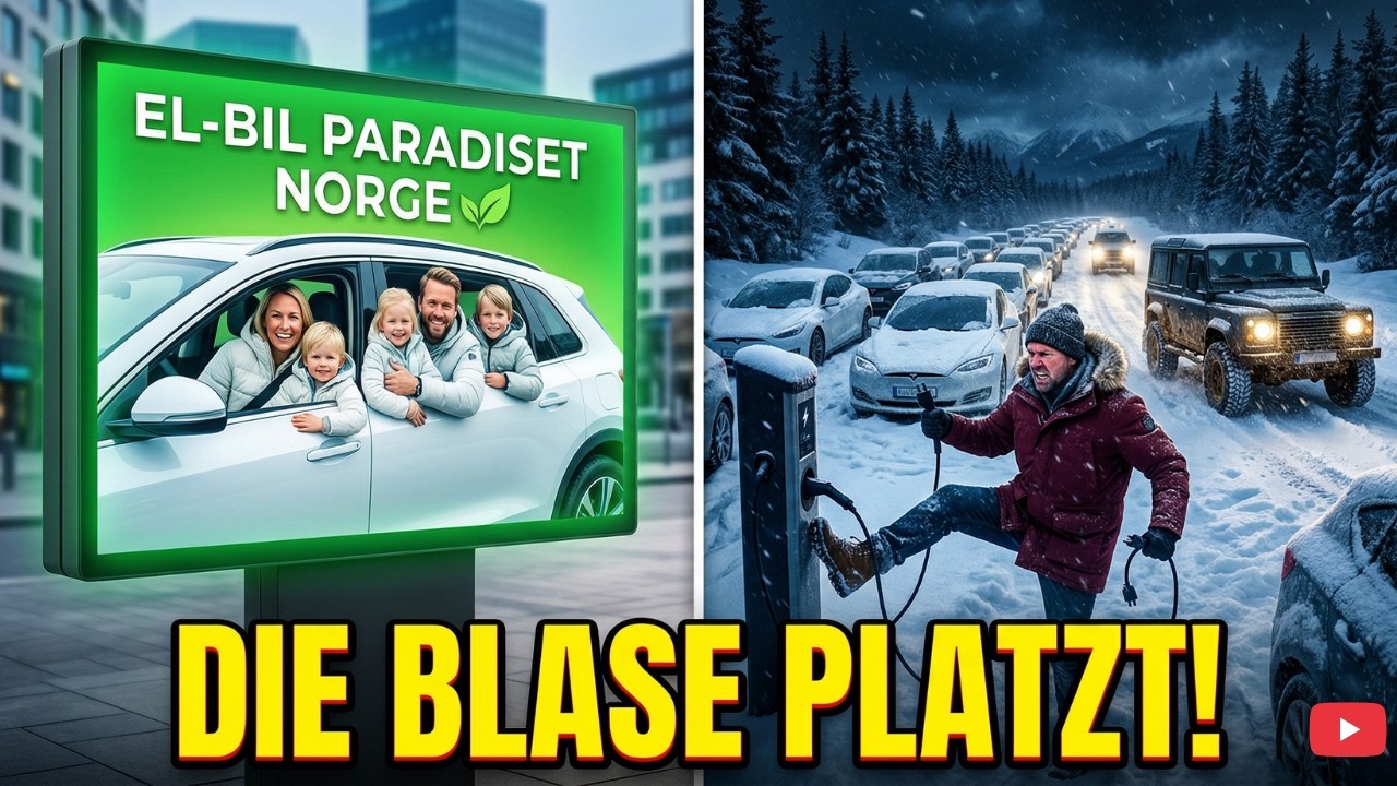 Das Norwegen Wunder platzt! 🇳🇴 Warum selbst das E Auto Paradies jetzt die Notbremse zieht