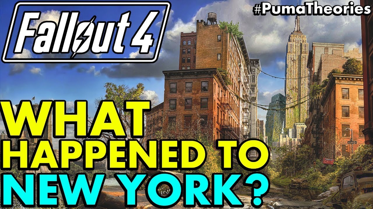 Fallout 4: Что случилось с Нью-Йорком после бомбардировок? (История и теория) #PumaTheories