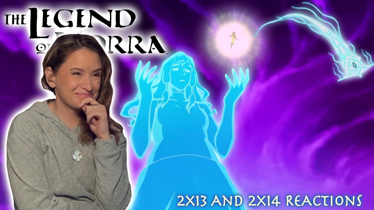 The Legend of Korra 2x13 & 2x14 Reaction | Darkness Falls | Light in the Dark