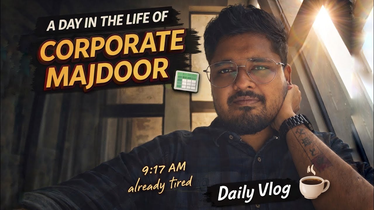 A Day in the Life of a Corporate Majdoor | Daily Vlog