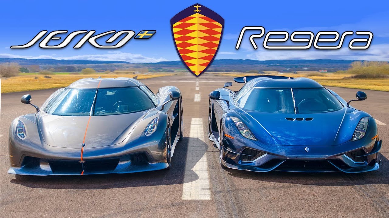 Koenigsegg Jesko Absolut vs Regera: DRAG YARIŞI
