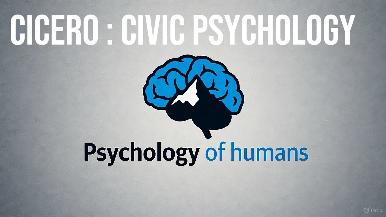 Cicero : Roman ethics and Civic Psychology