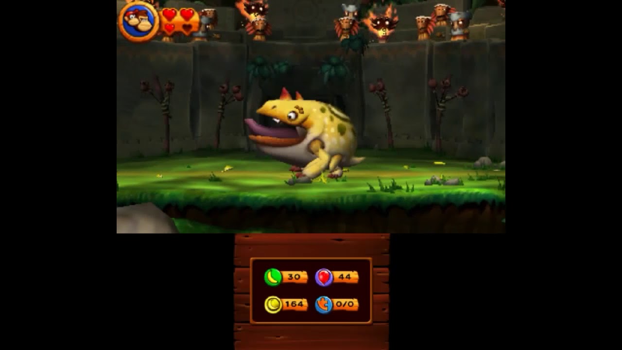 Donkey Kong Country Returns: 1-J El Foso de Mufeo