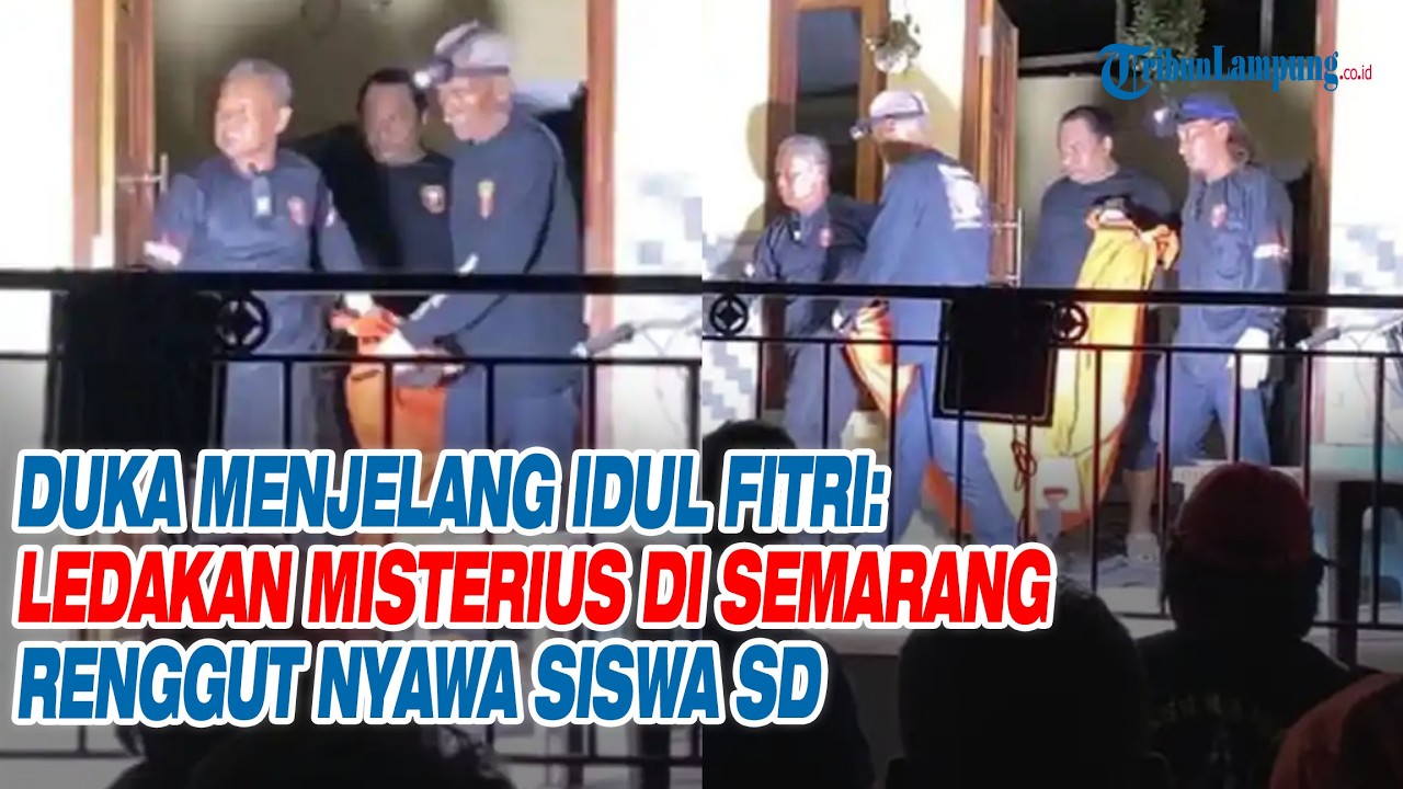 Duka Menjelang Idul Fitri: Ledakan Misterius di Semarang Renggut Nyawa Siswa SD