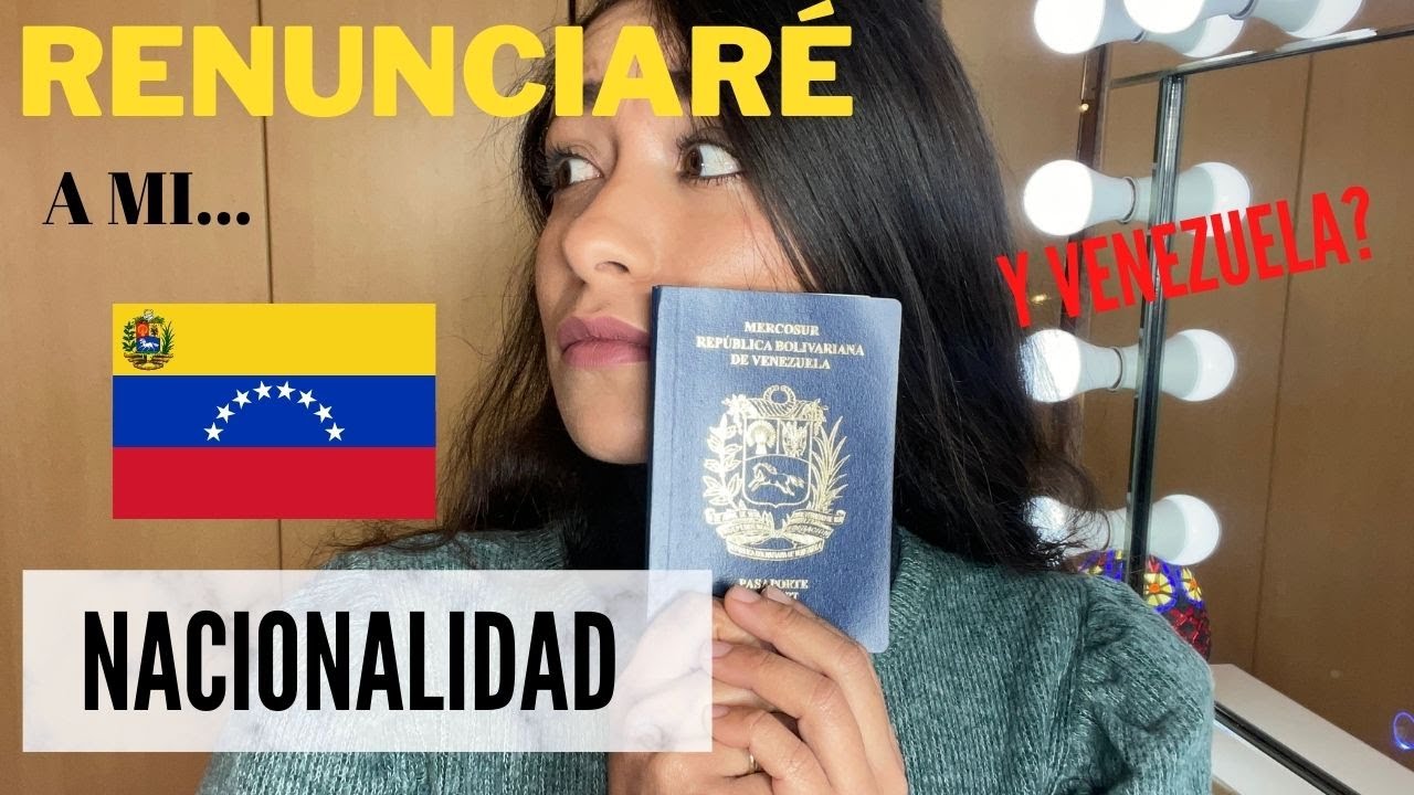 RENUNCIARÉ A MI NACIONALIDAD 🇻🇪 ‼️|Ya no seré más VENEZOLANA? Y ahora? 🤯🤯