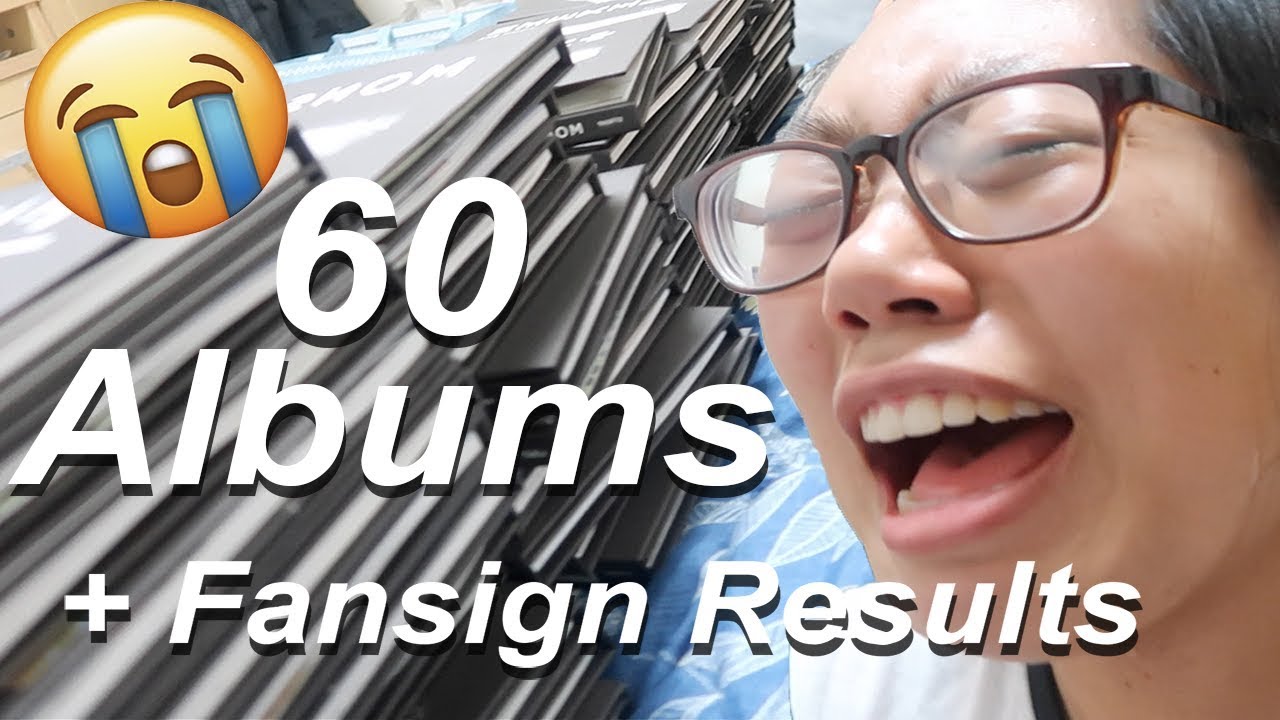 MONSTA X FANSIGN RESULTS (UNBOXING 60 'THE CODE' ALBUMS)