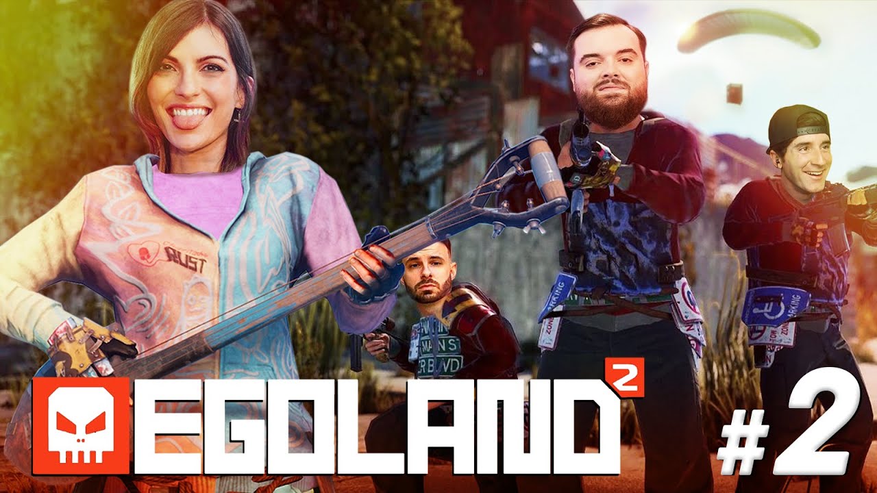 EGOLAND 2 - IBAI BARBE y LUZU ME HUMILLAN (y pasa esto...) - RUST MEJORES MOMENTOS #2 | Cristinini