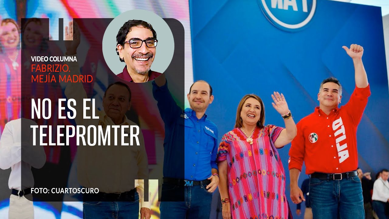 No es el telepromter. Por Fabrizio Mejía | Video columna