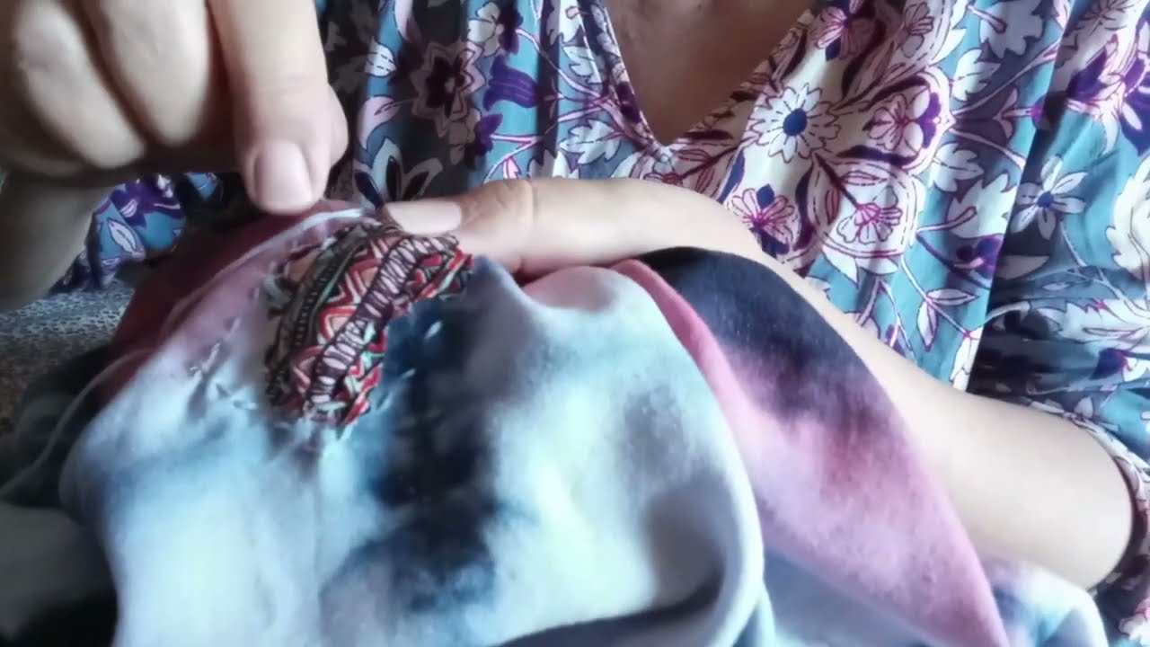 Boro/Sashiko Method on Silky Blouse? Yes, Mend a Heart with Me!