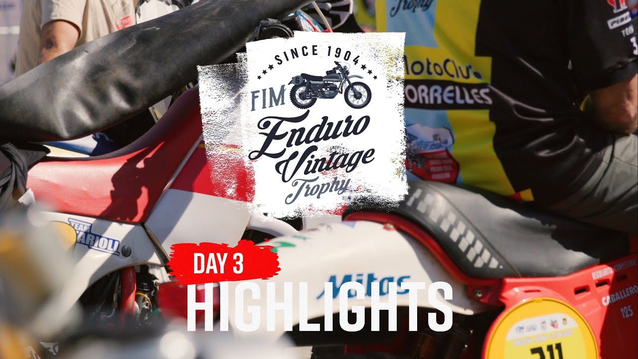 FIM Enduro Vintage Trophy Poland 2025 - Kielce | DAY 3 HIGHLIGHTS