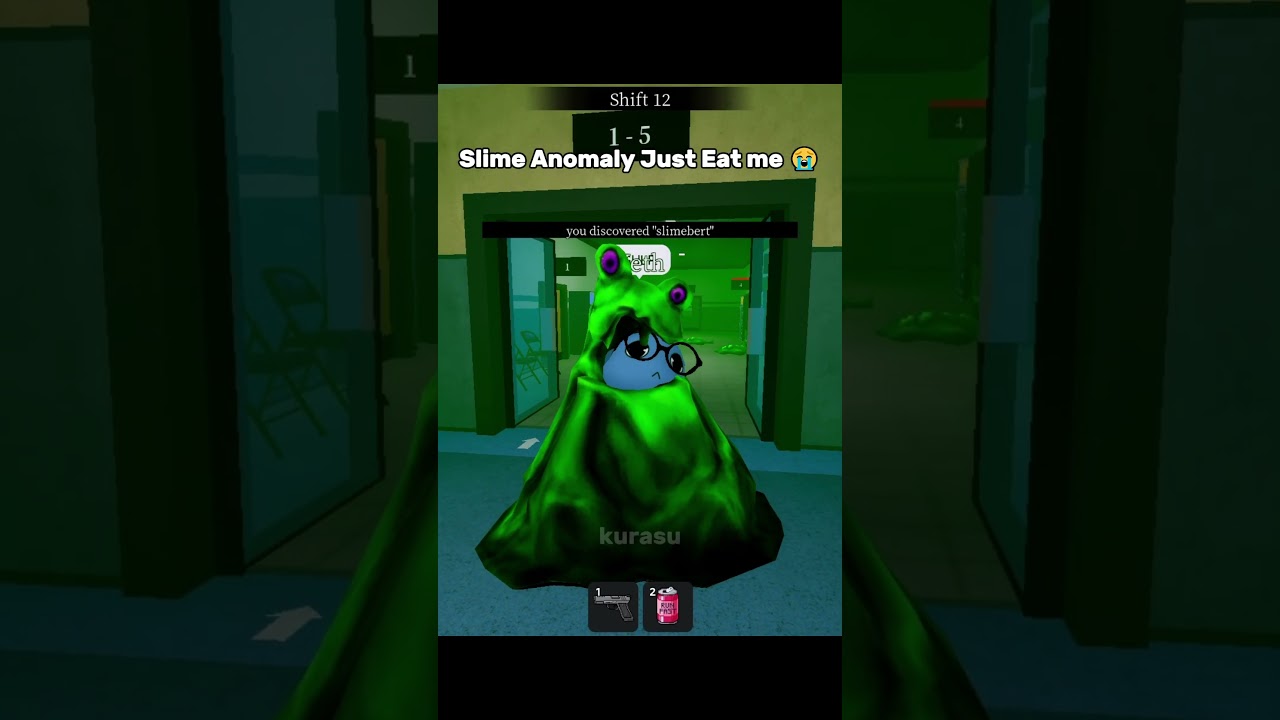 Slime Anomaly just Eat me😭  #roblox #animalhospital #robloxshorts  #usa