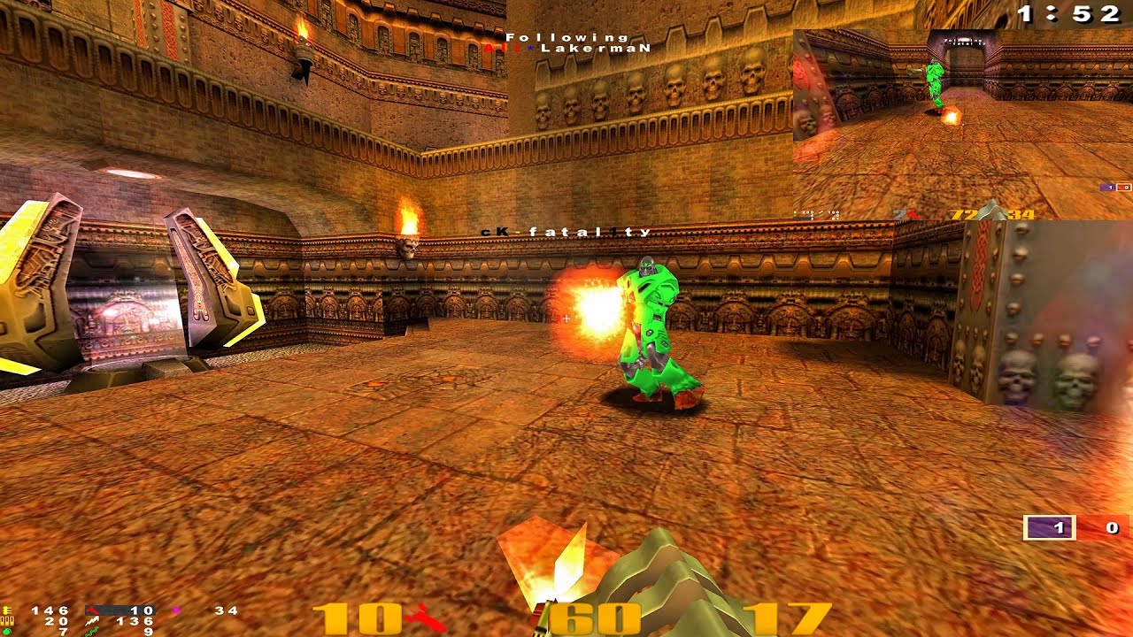 LakermaN vs. Fatal1ty (CPL Holland 2001, WB Final) &ndash; ztn, Multi POV
