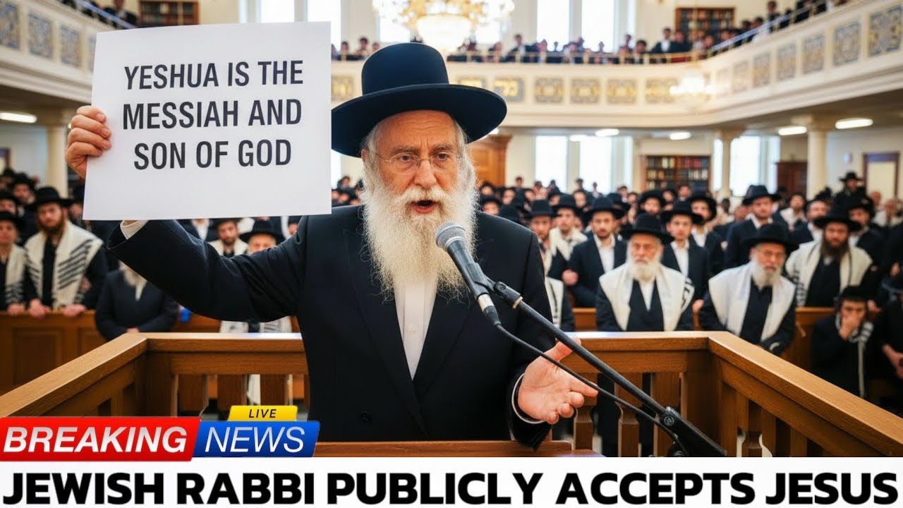 Over 5,000 Jews Watch LIVE as Senior Jewish Rabbi Declares Yeshua the Messiah and Son of God
