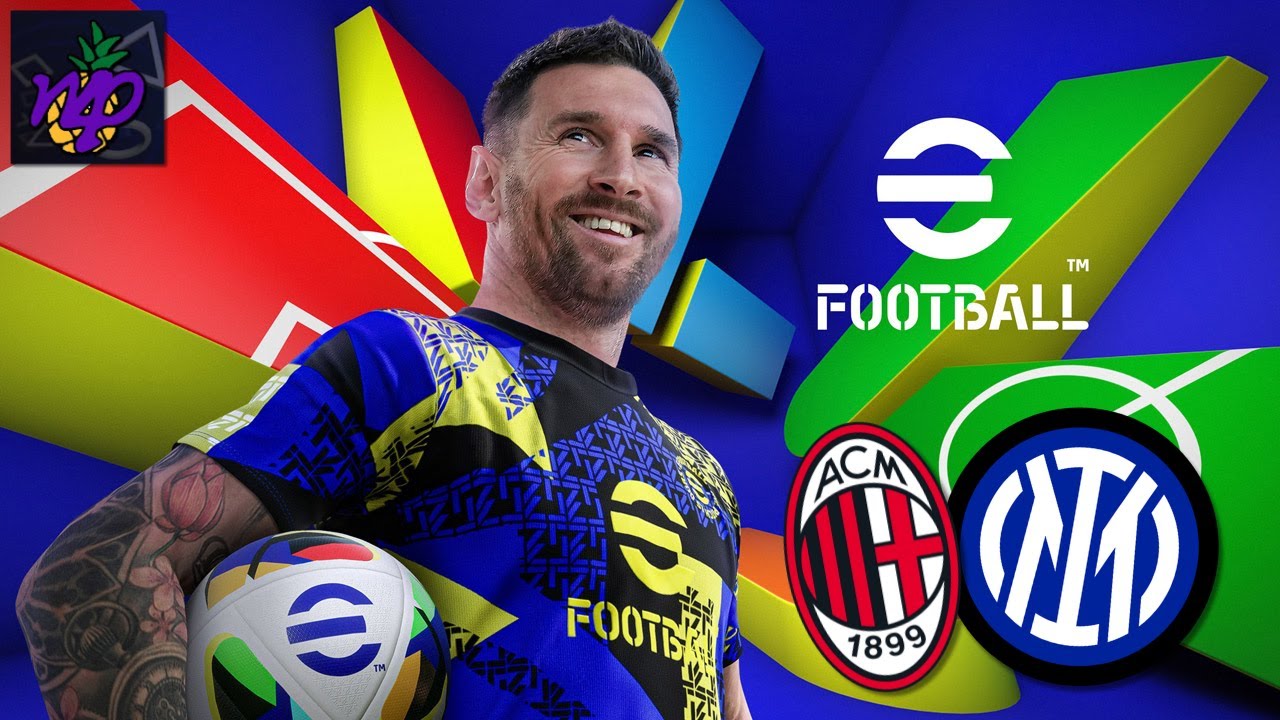eFOOTBALL 2025 | Intro & Milan-Inter [eFOOTBALL 2025 gameplay ITA HD]