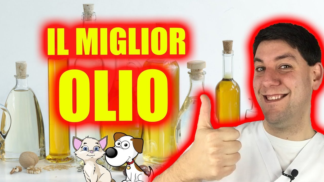 OLI VEGETALI per il cane e il gatto: quali sono le DIFFERENZE?