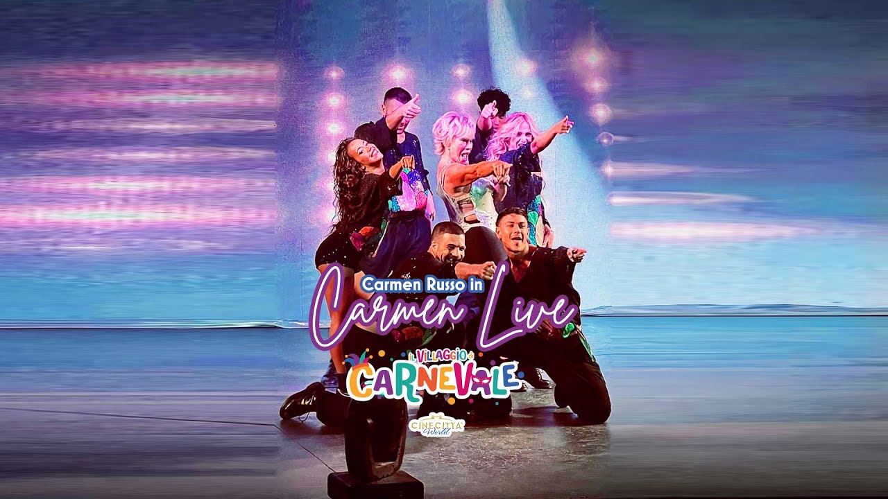 Carnevale a Cinecittà World con Carmen Russo