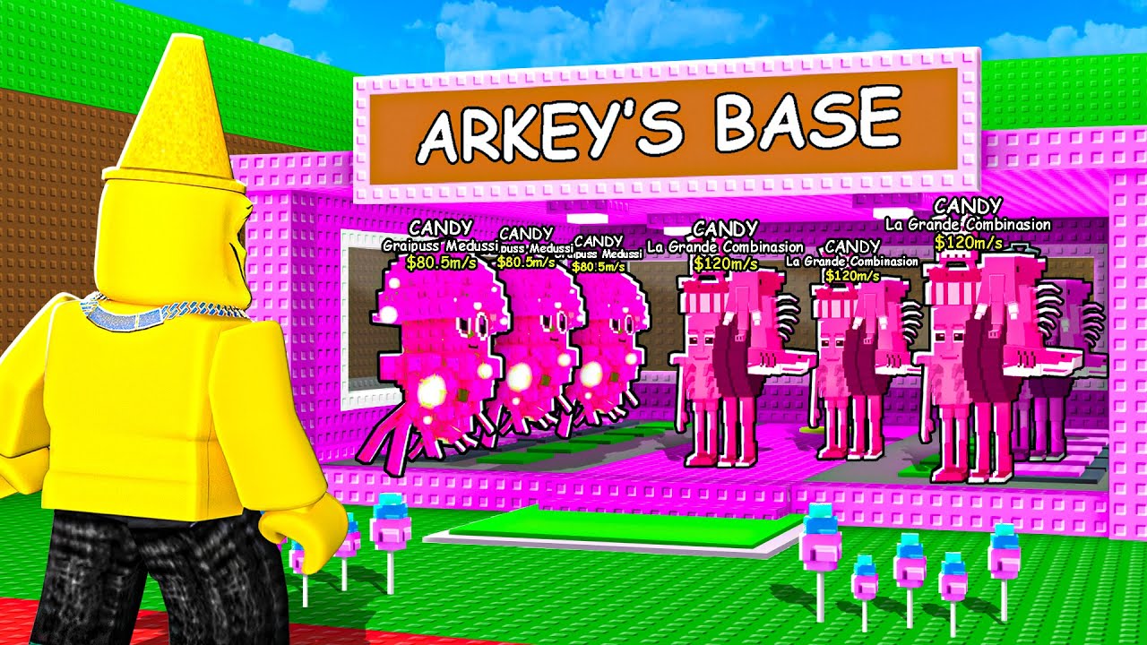 I Unlocked The 0.01% CANDY BASE in Steal a Brainrot