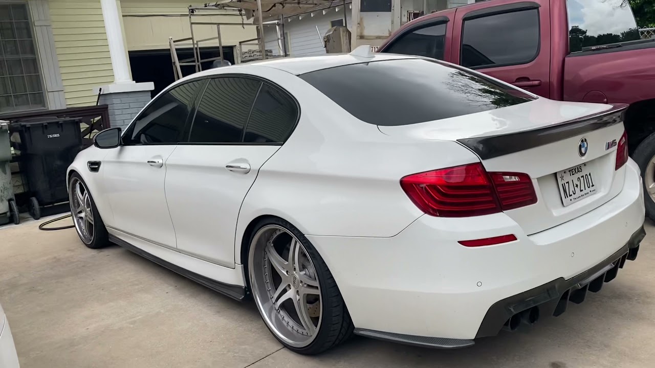 Full body carbon fiber lip Bmw f10 m5