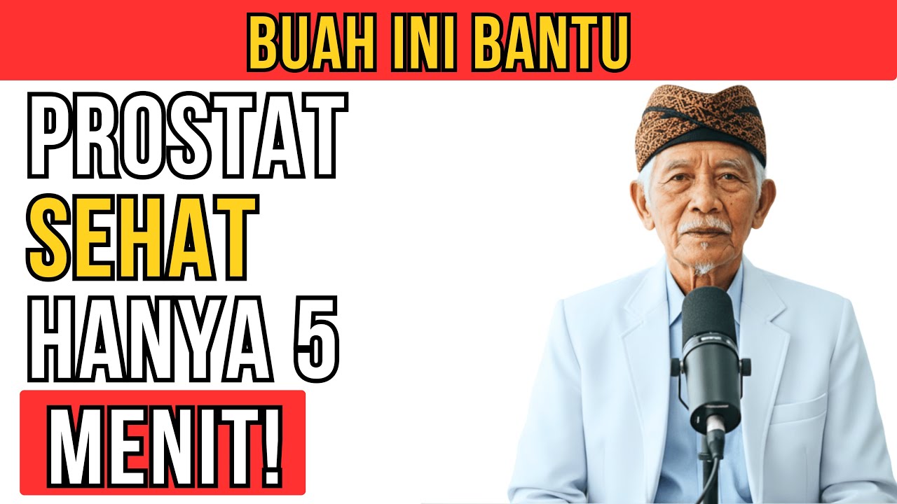 5 Buah Terbaik untuk Prostat Sehat | Nomor 1 Paling Ampuh! - Dr. Bagas Ramantara