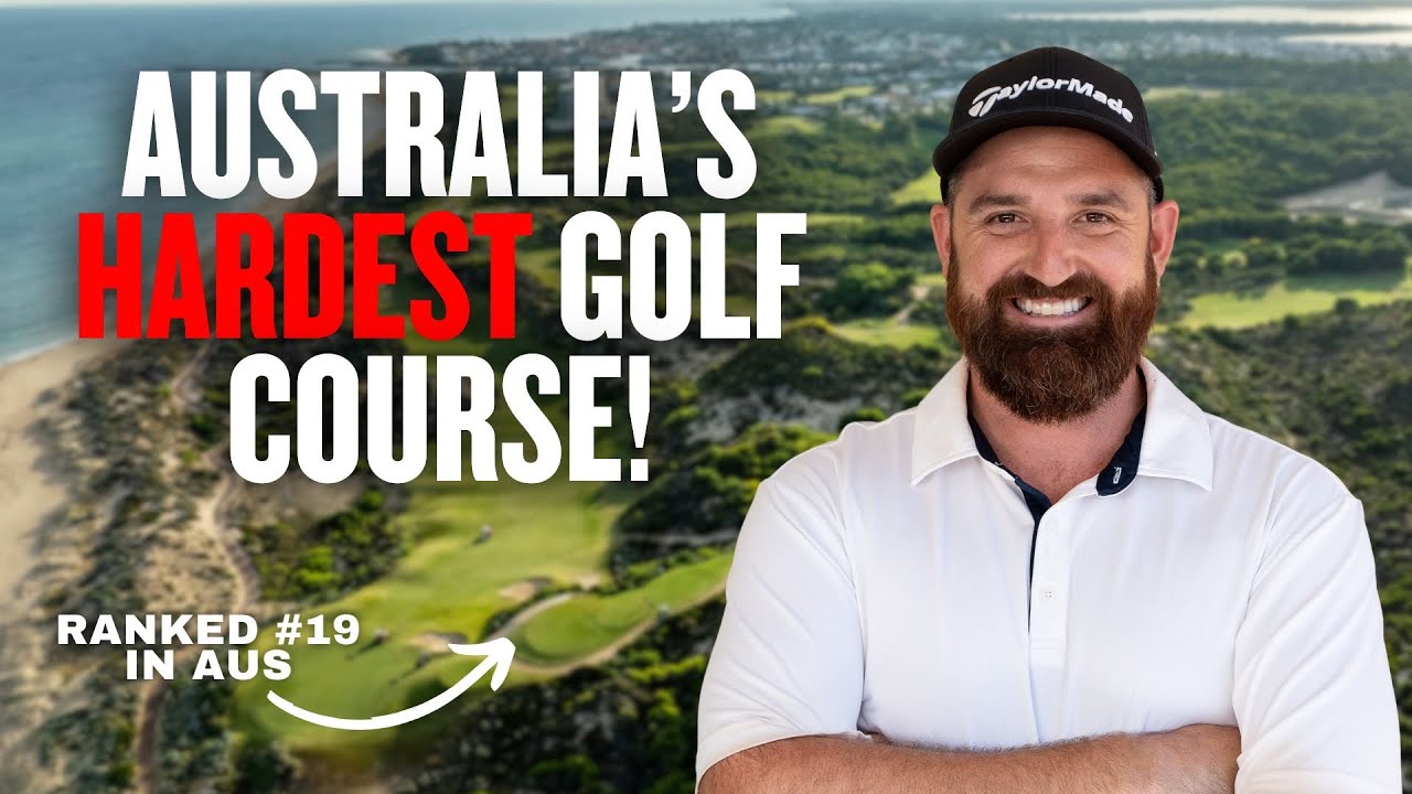 The TOUGHEST and Most BEAUTIFUL Course in Australia (The Cut Golf Course)