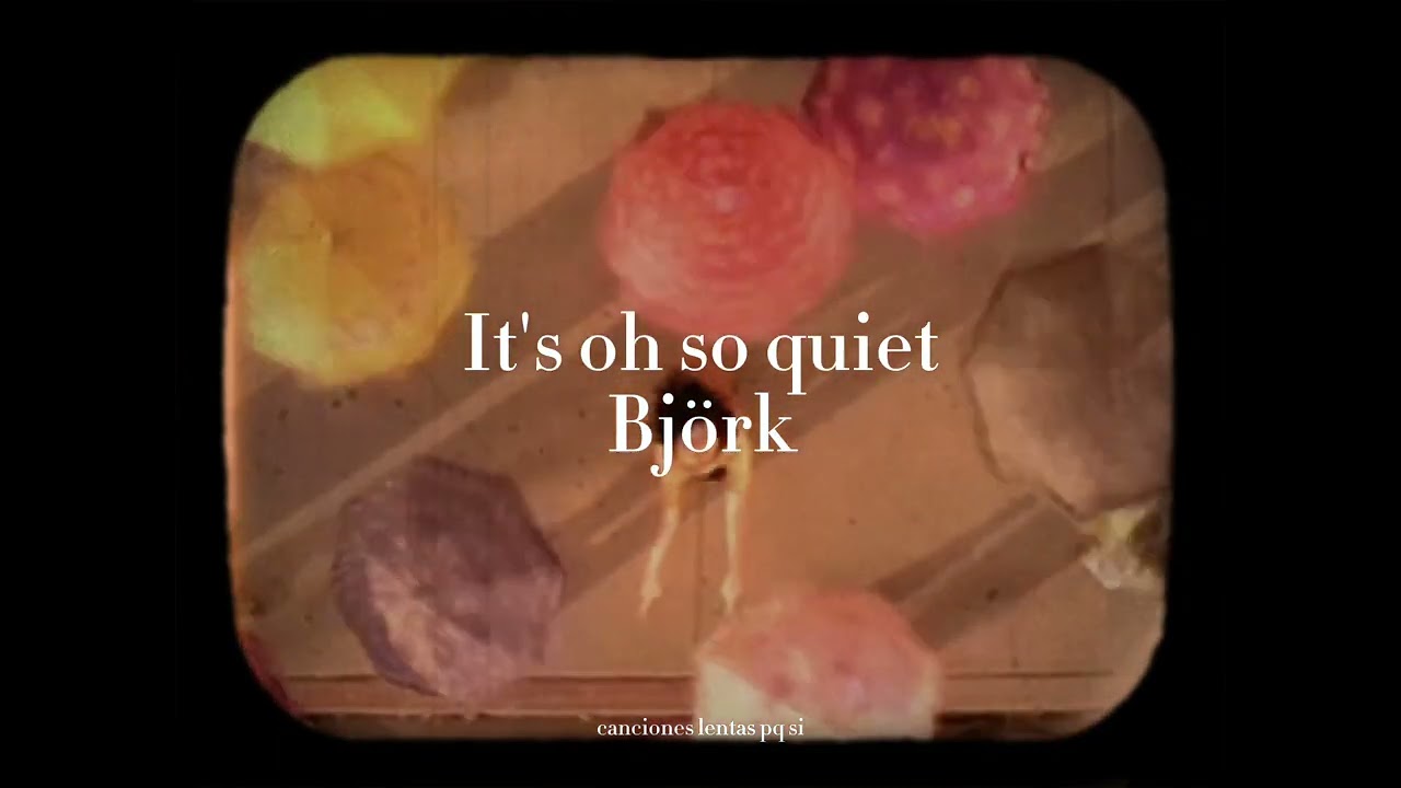 björk - it's oh so quiet (slowed + reverb)