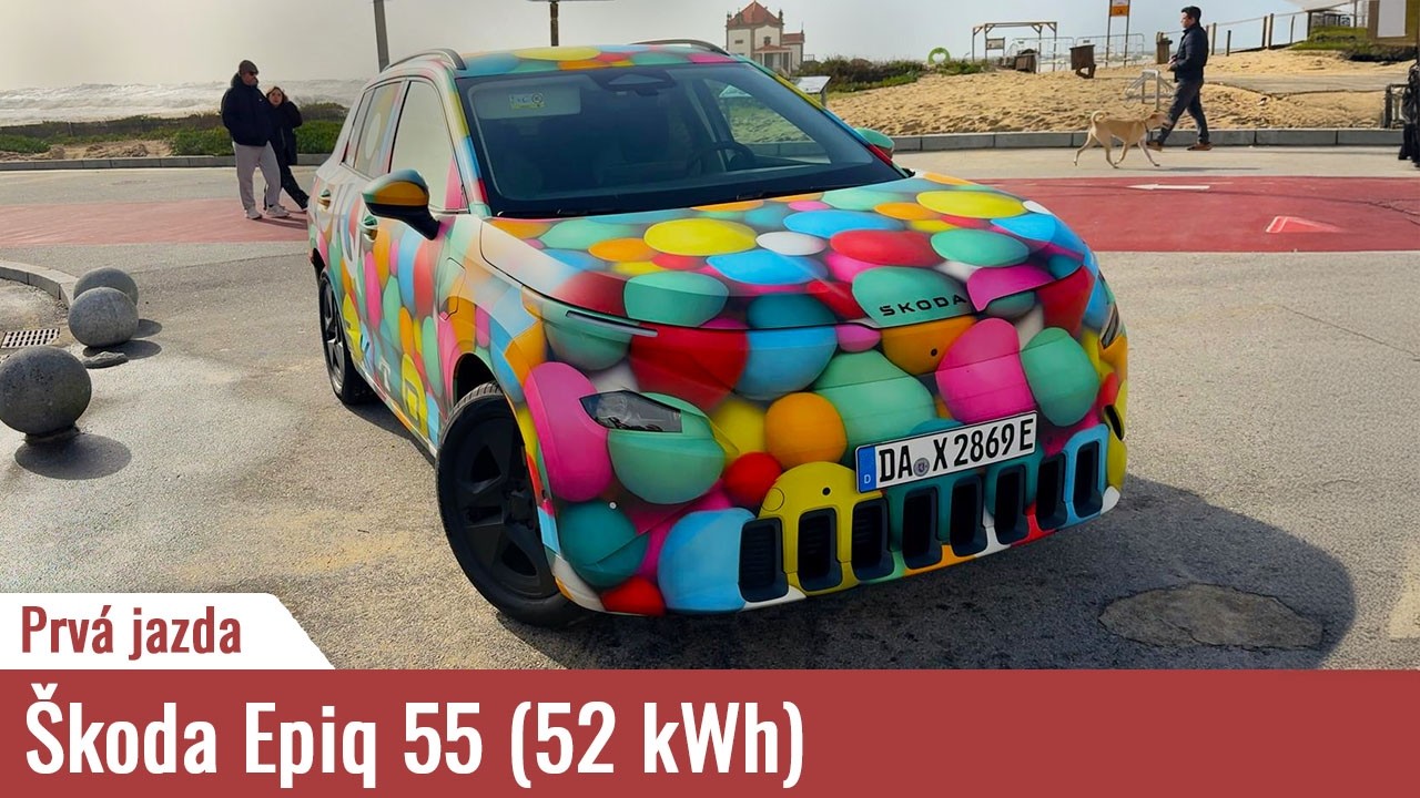 Škoda Epiq: Prvá jazda s najlacnejšou elektrickou Škodou!