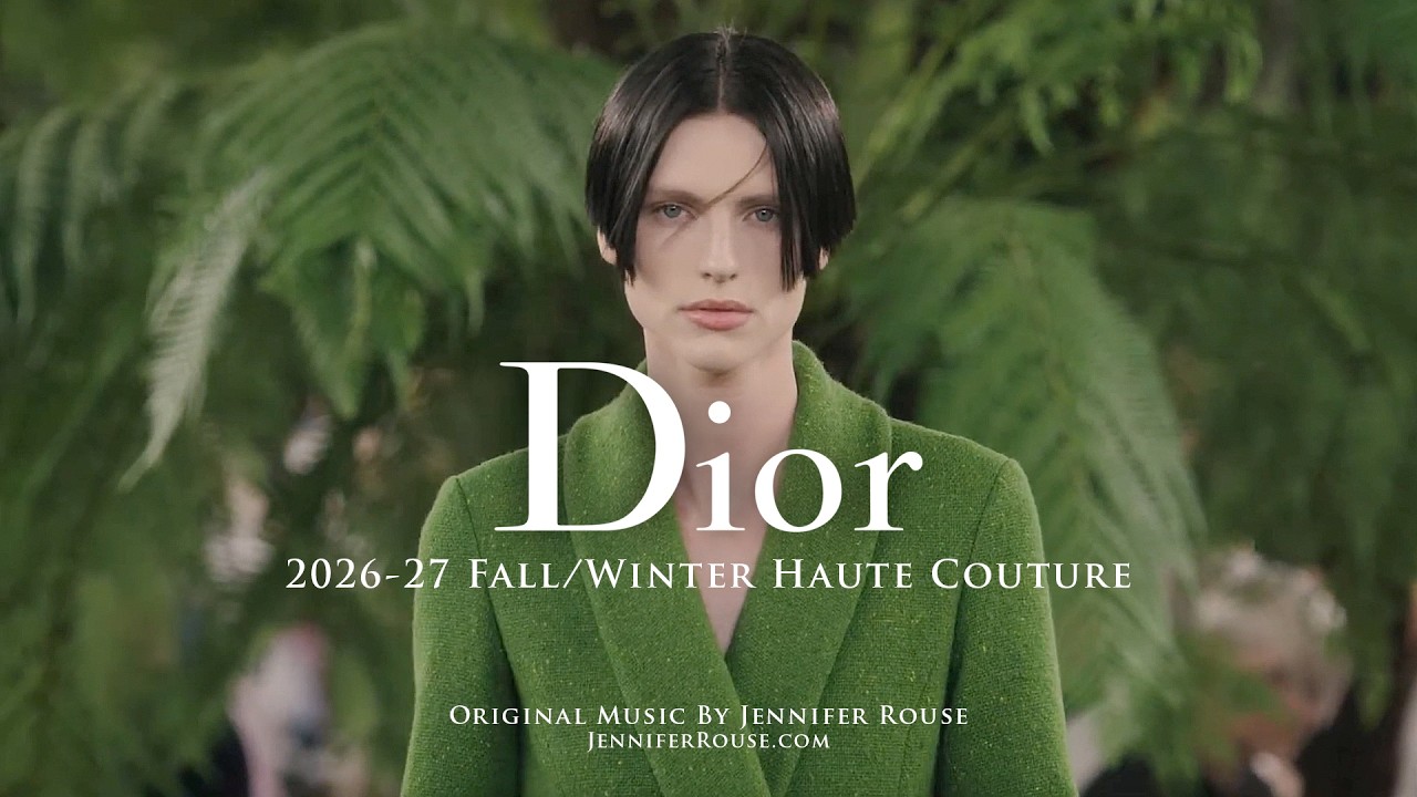 Показ кутюрной коллекции DIOR осень-зима 2026 | Париж, Франция | Оригинальная музыка: Дженнифер Раус