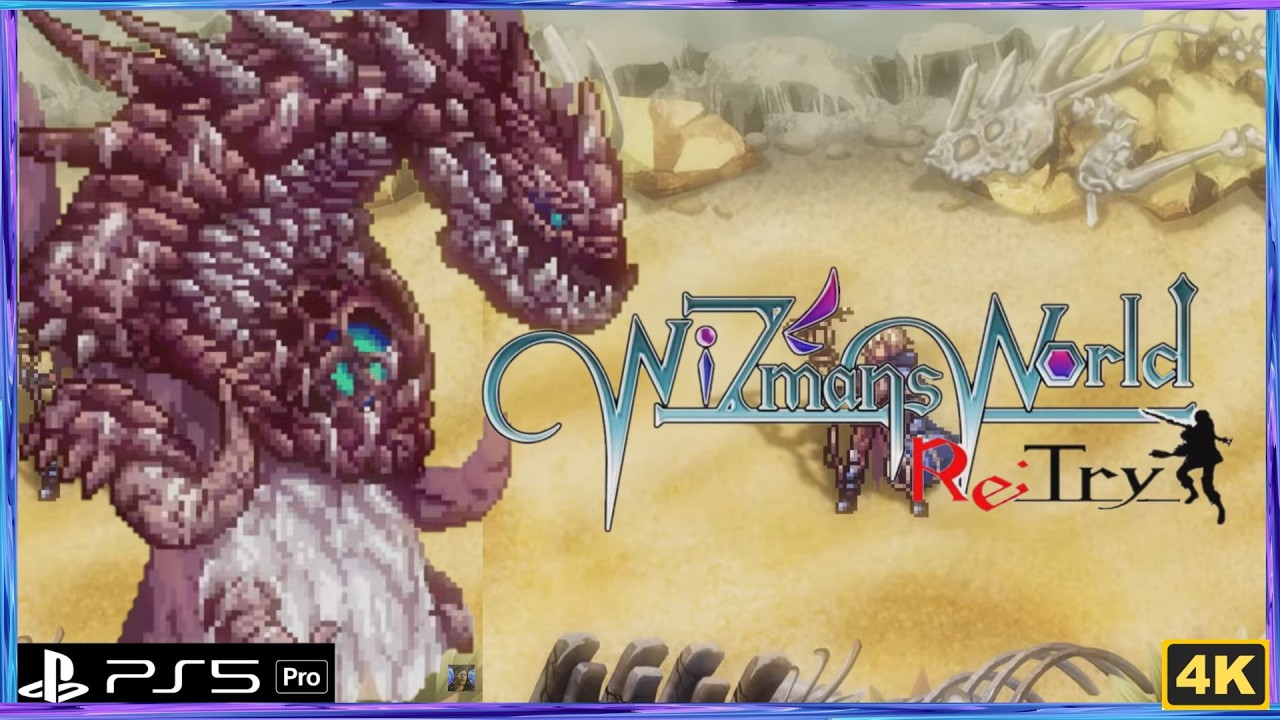 WiZmans World Re:Try - Desert Watchdragon Boss, Build & Scene Timestamped The Pestilent Sands