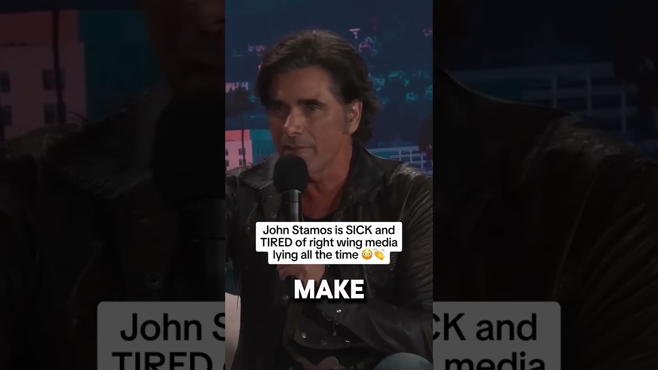 John Stamos SLAMS Right Wing Media #johnstamos #trump #democrat