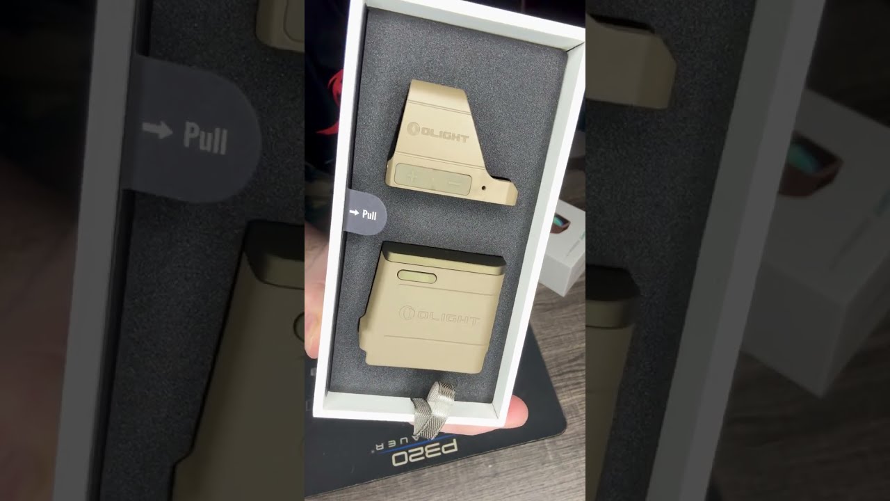 Быстрая распаковка коллиматорного прицела Olight OSight Green Dot